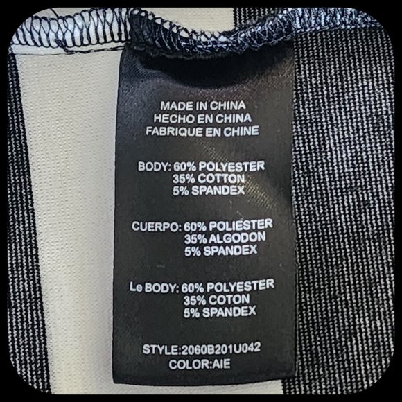 BEBE || Striped Bodycon Skirt (SIZE M) - Picture 4 of 4